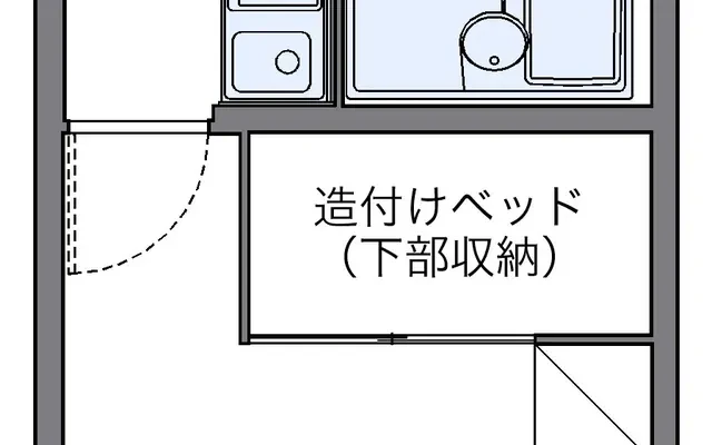 レオパレスSea Blue - Joetsu student accommodation - 108号房间(带独立厨房)
