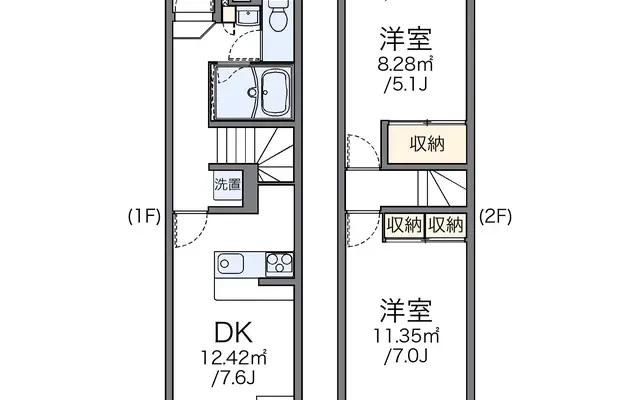 セナファミリー　Ⅰ - Shizuoka student accommodation - 104号房间(带餐厅/独立厨房)