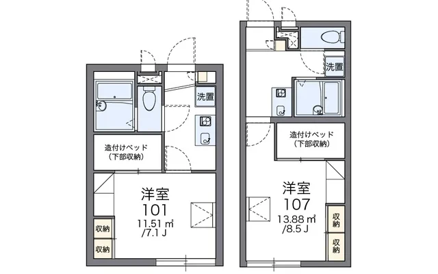 レオパレスＭａｙ２１石橋 3