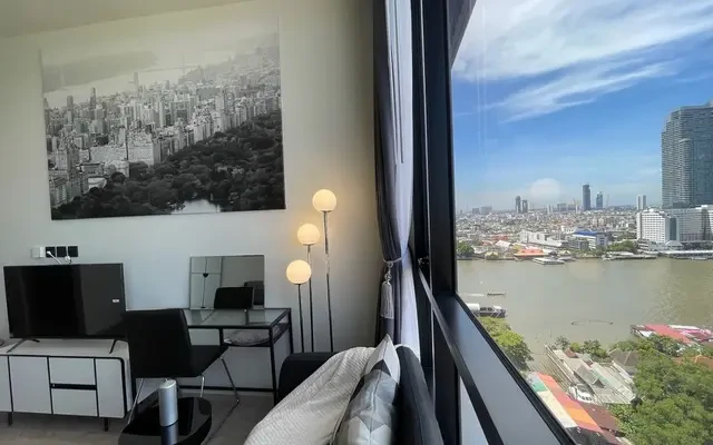1-BR Condo for Rent, ฿17,000/month, Chapter Charoennakhon - Riverside 3