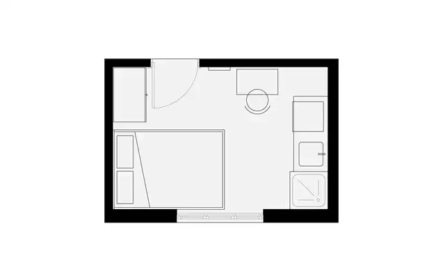 studio near Rue du Petit Bois 1