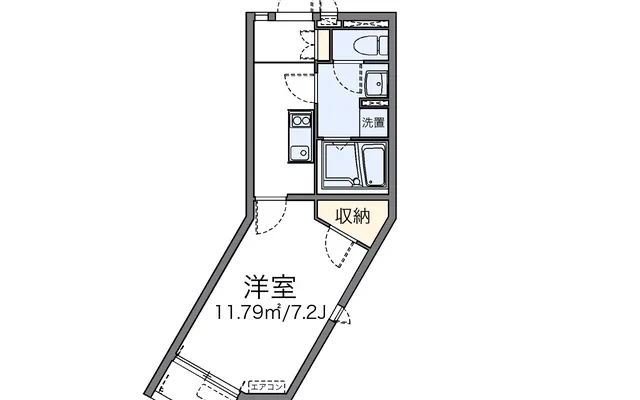 レオネクストHKⅡ - chỗ ở sinh viên tại Fujinomiya - 105号房间(带独立厨房)
