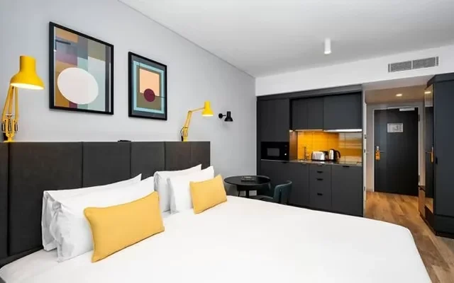Studio Twin mit Doppelbett - Frankfurt am Main student accommodation - Studio