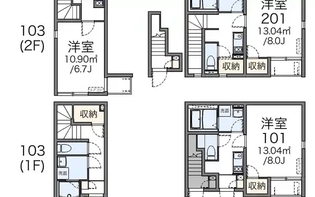 クレストタウンＧ 1