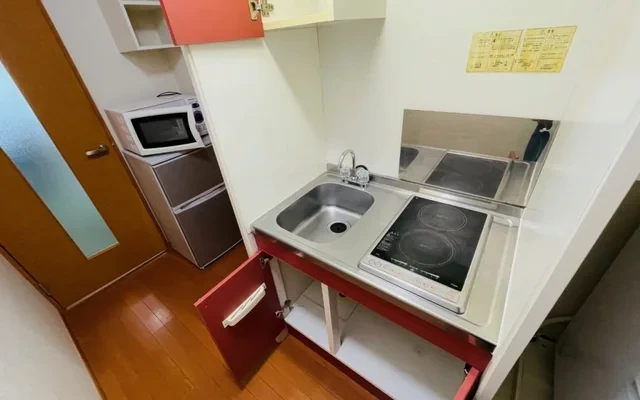 レオパレスアンヘル - Mito student accommodation - 205号房间(带独立厨房)