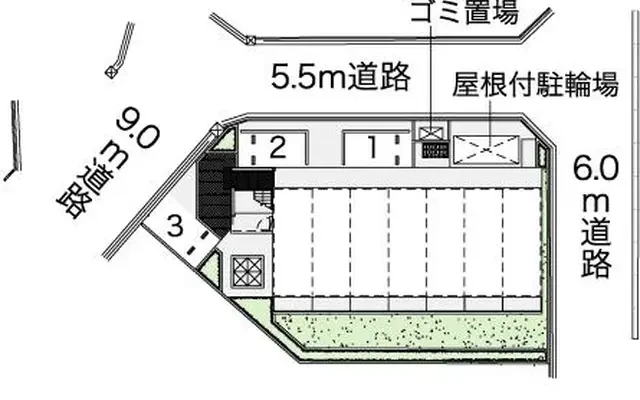 レオパレスウイング北坂戸 2