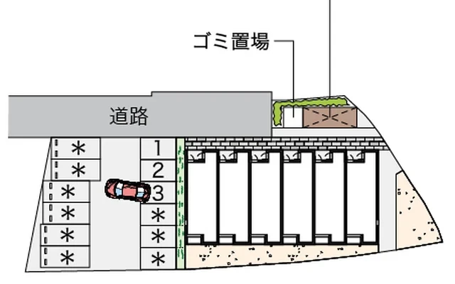 レオネクストパインルージュ立石 2