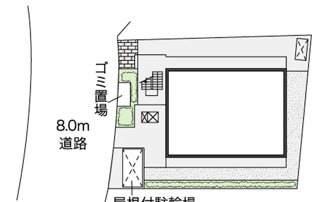 レオパレスクレシア柵町 2