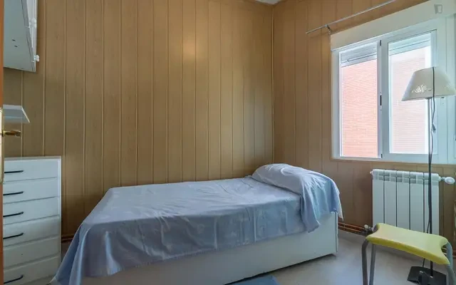 Fabulous single bedroom close to Distopía Teatro 0