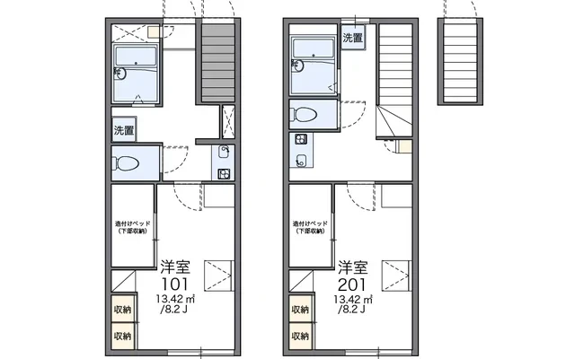 レオパレスエトワール折立Ⅰ 4