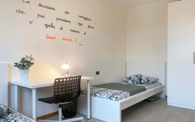 VIALE DELL'INNOVAZIONE 22 SC.6 P.12 B <br> SHARED ROOM D1 - Bed A 0