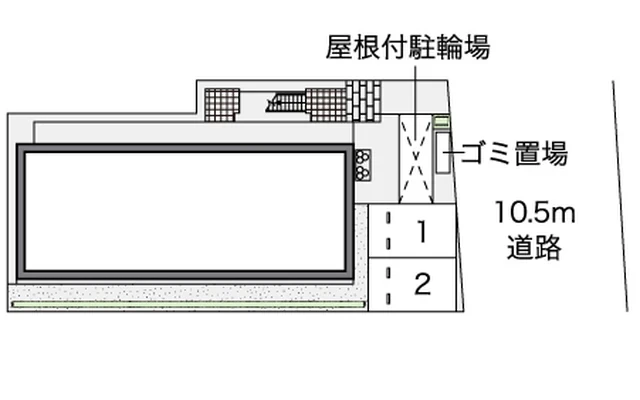 レオパレスコンフォート宇留毛 2