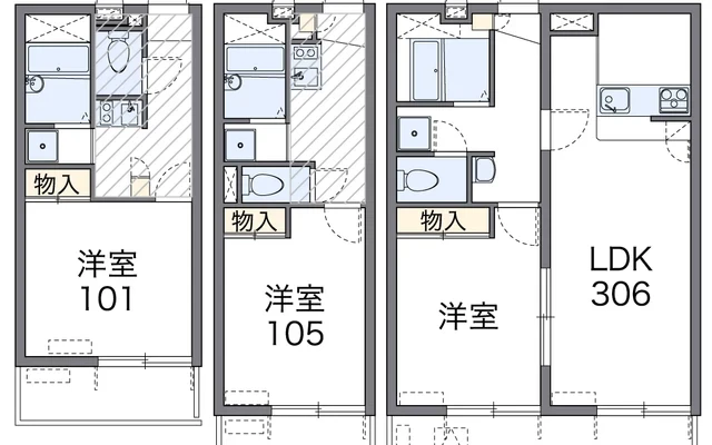 レオパレスラポールⅠ 1