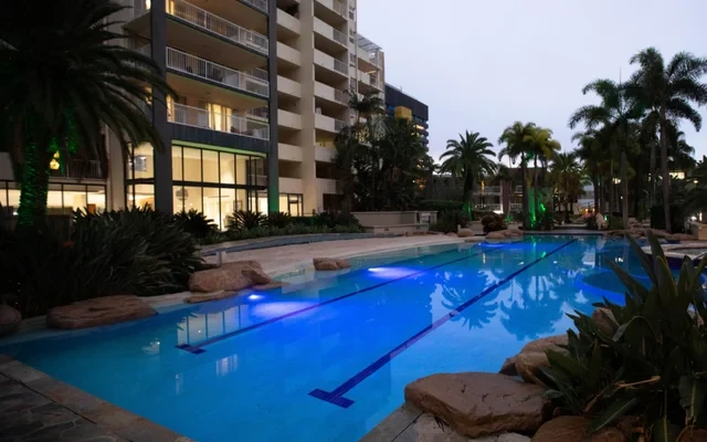 Gotha St - alojamiento para estudiantes en Brisbane - piscina