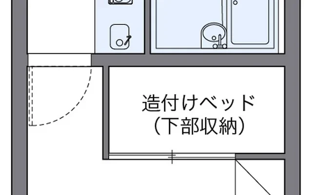Le リュクス - alloggio per studenti a Nonoichi - 104号房间(带独立厨房)