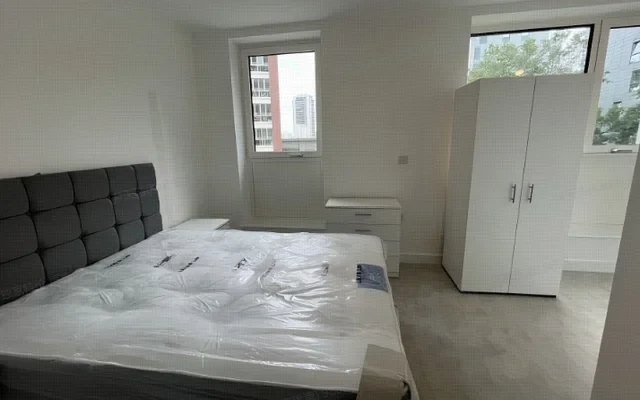 DK - Black wall - ที่พักนักศึกษาในลอนดอน - 1 Bedroom 1 Bathroom