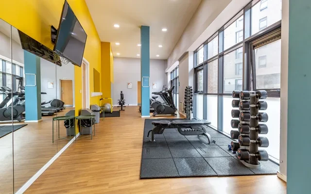 Newton Court – Portland Green Student Village - chỗ ở sinh viên tại Tiểu vùng Tyne và Wear - Phòng gym