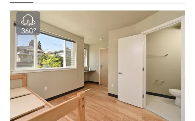 西雅图华盛顿大学附近University of Washington，apartment studio 0