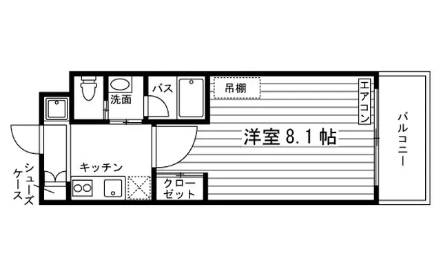 グレースワン - 요코하마시 학생 숙소 - 1R