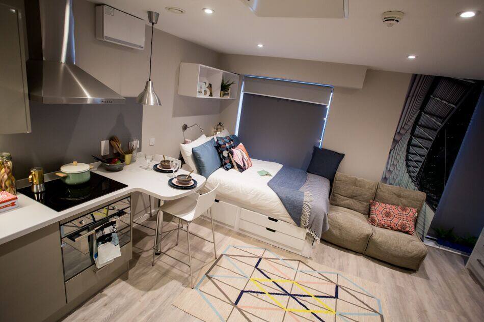 Standard Studio (no dishwasher)