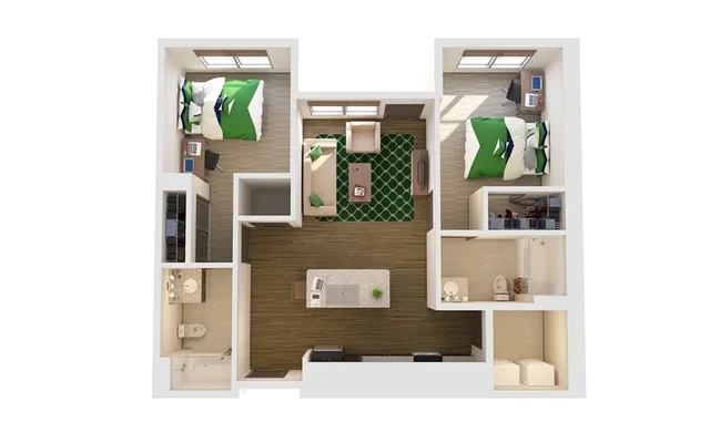 Union on Plum apartment 3