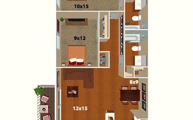 Creekside Apartments 3