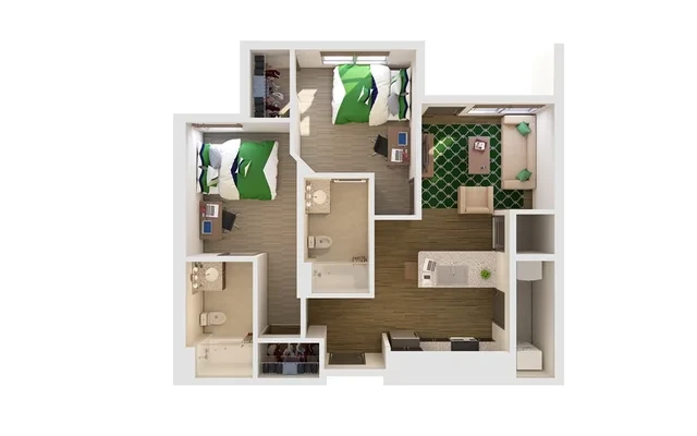 Union on Plum apartment 2