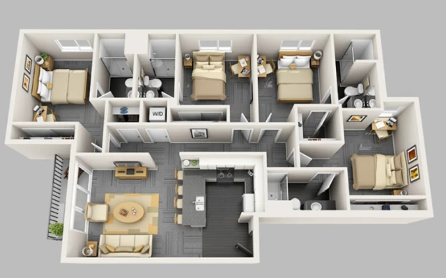 Vertex Apartments 3